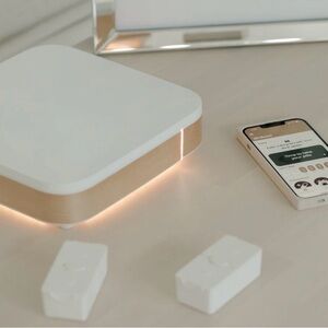 New Loba WiFi & app enabled medication storage box. Looks chic in the home.